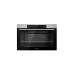 فرن إيكوماتك 90 سم غاز شواية وإستانلس ديجيتال تاتش بالمروحة - G9604TDX