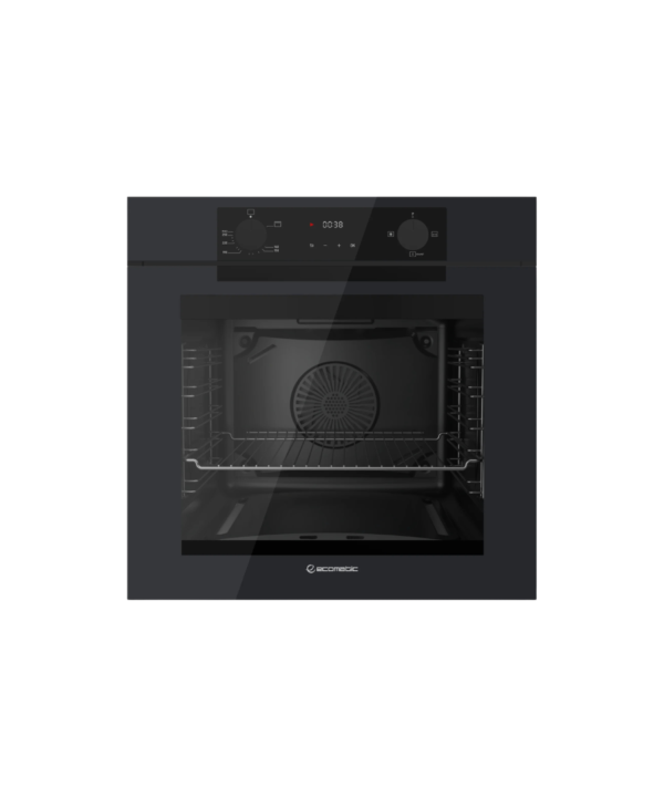 فرن بلت إن غاز 60 سم كريستال أسود – إيكوماتك | شواية غاز | - G6604PROBG