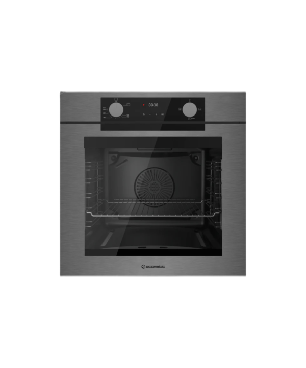 فرن بلت إن غاز 60 سم استانلس ستيل غامق – إيكوماتك | شواية غاز - G6604PRODX