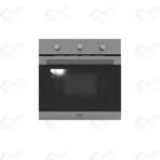 كيتشن لاين فرن كهربائي بلت إن Kitchen Line مقاس 60 سم سعة داخلية كبيرة 66 لتر 4 وظائف طهي كهربائية بتصميم أنيق من الاستانلس ستيل مع واجهة زجاجية سوداء FE6SA43AXN