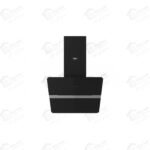تيفا شفاط ديكورى 90 سم قوة الشفط 850 م3/س بتصميم ديكوري مائل من الزجاج الأسود CTW 29-HTC-BLACK