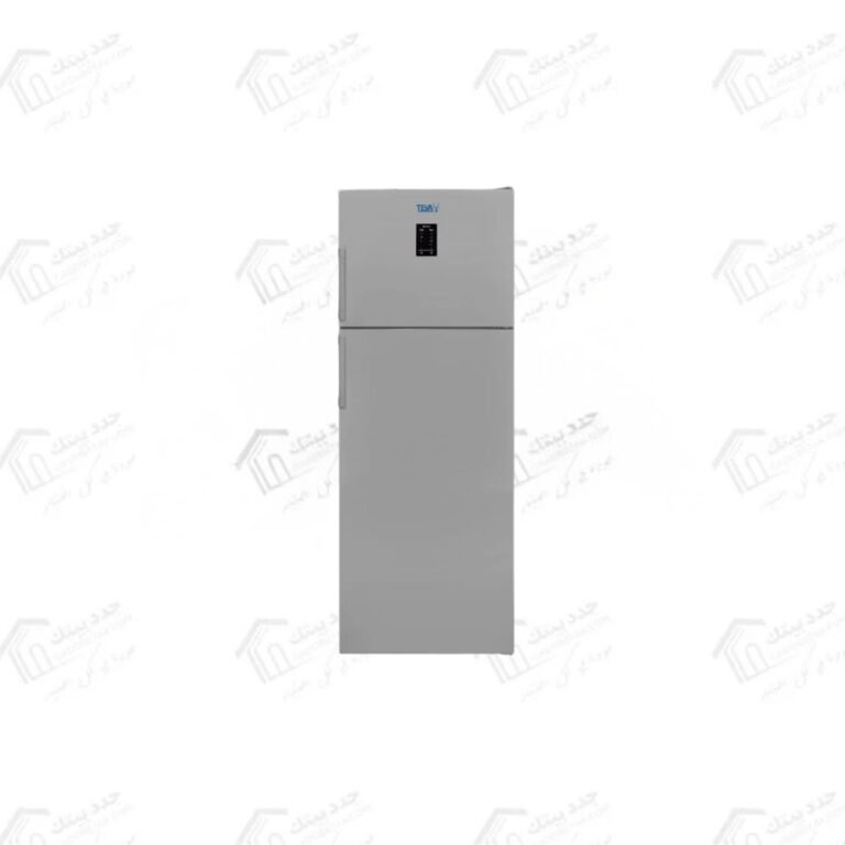 تيفا ثلاجة بسعة 451 لتر (16 قدم) تصميم بفريزر سفلي (Bottom Freezer) بتصميم Pro Steel Silver الأنيق 482S