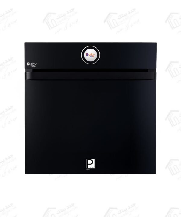 بيورتي فرن كهرباء بلت ان 60 سم سعة داخلية كبيرة 73 لتر بتصميم فاخر من الزجاج الأسود GPT SMART 60CM