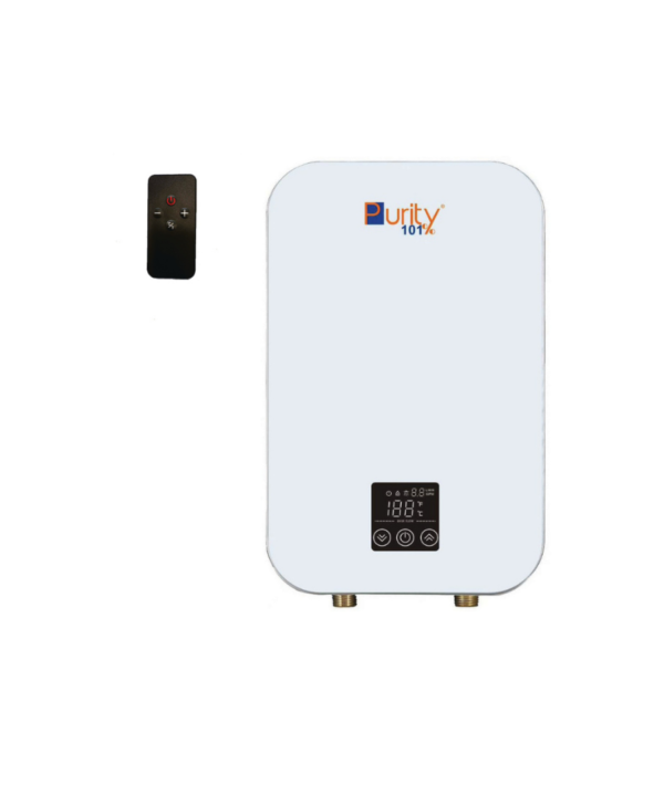 بيورتي سخان مياه فوري كهربائي 7 كيلو وات ديجيتال لون أبيض P101-7KW-WHITE