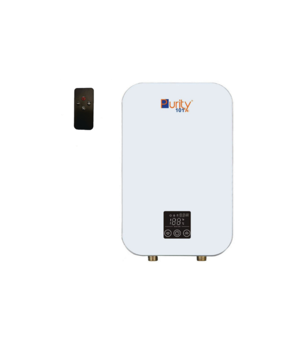 بيورتي سخان مياه فوري كهربائي 9 كيلو وات ديجيتال لون أبيض P101-9KW-WHITE