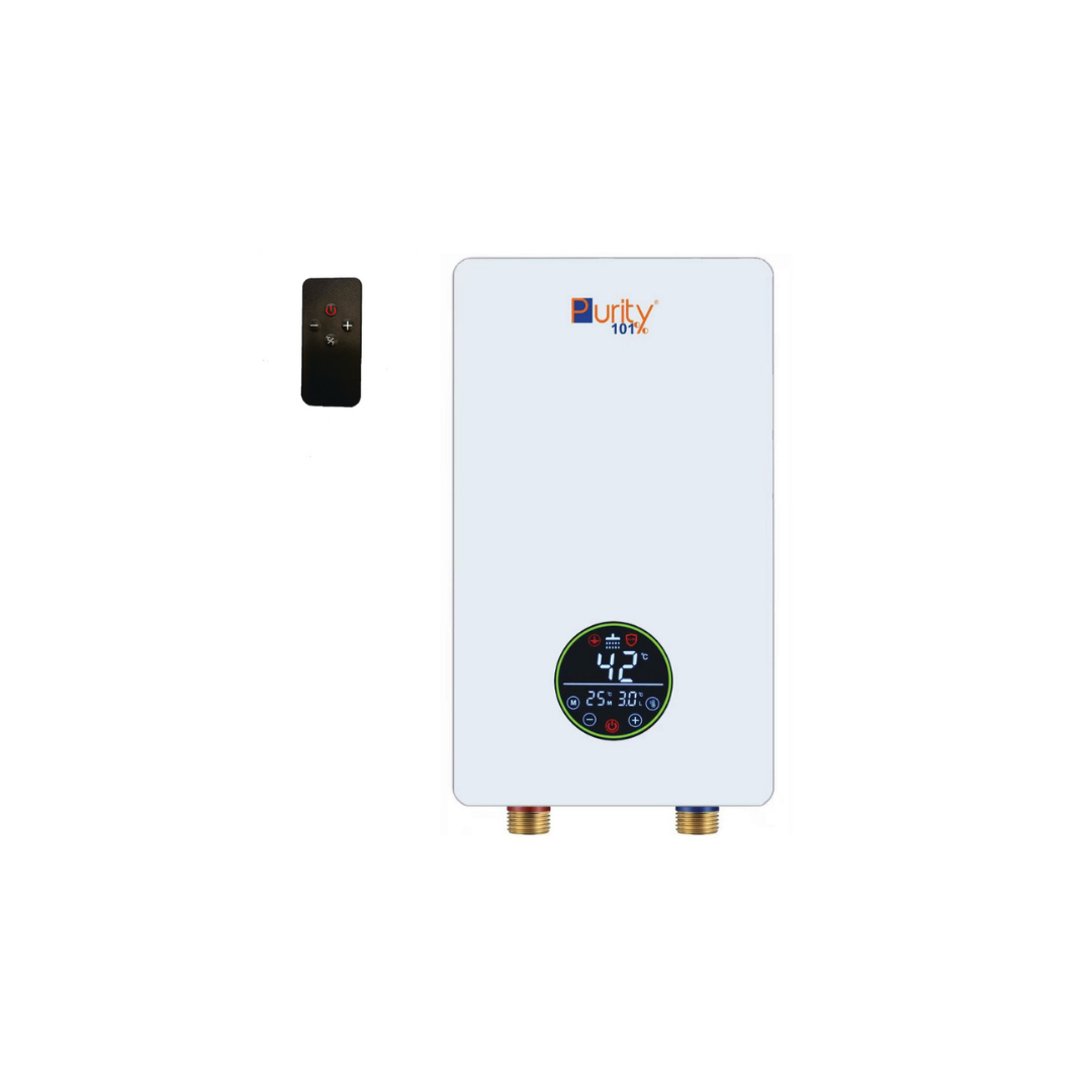 بيورتي سخان مياه فوري كهربائي 11 كيلو وات ديجيتال لون أبيض P101-11KW-WHITE بيورتي سخان مياه فوري كهربائي 11 كيلو وات ديجيتال لون أبيض P101-11KW-WHITE