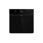 جروينيا فرن غاز بلت ان 60 سم أقصى درجة حرارة للفرن 250 درجة مئوية مروحة تبريد ديناميكية مزود بمؤقت وشاشة عرض LED اسود BOG6321DBG