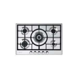 البا مسطح غاز بلت ان 75 سم 5 شعلة استانلس ELIO 75-545