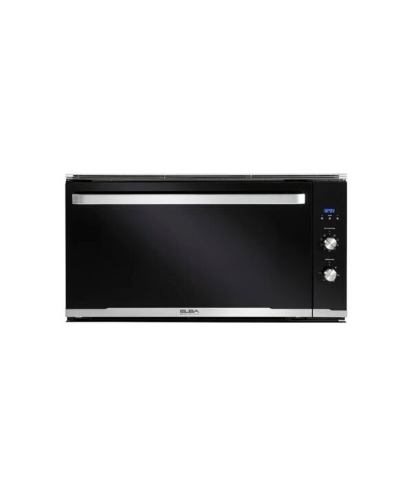 البا فرن كهرباء بلت ان 90 سم 9 وظائف سعه 83 لتر مفاتيح ستانليس ستيل لضبط الحرارة واختيار الوظيفة تايمر ديجيتال باللمس استهلاك اقل مروحة توزيع داخلية مروحة تبريد اسود ELIO 910 A