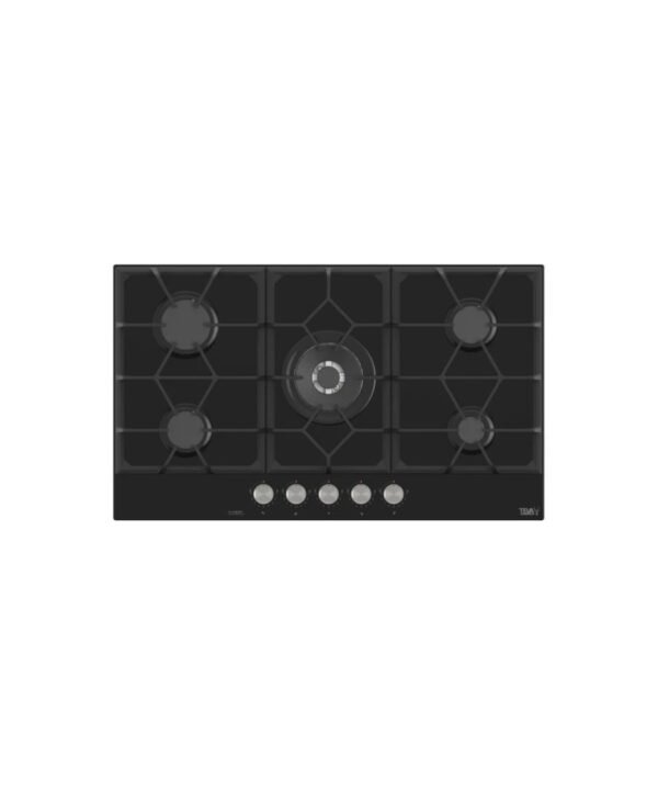 تيفا مسطح غاز بلت ان 90 سم 5 شعلة اسود RT045