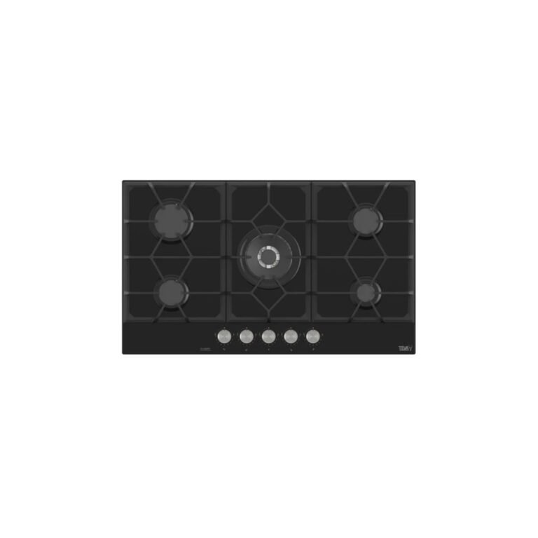 تيفا مسطح غاز بلت ان 90 سم 5 شعلة اسود RT045