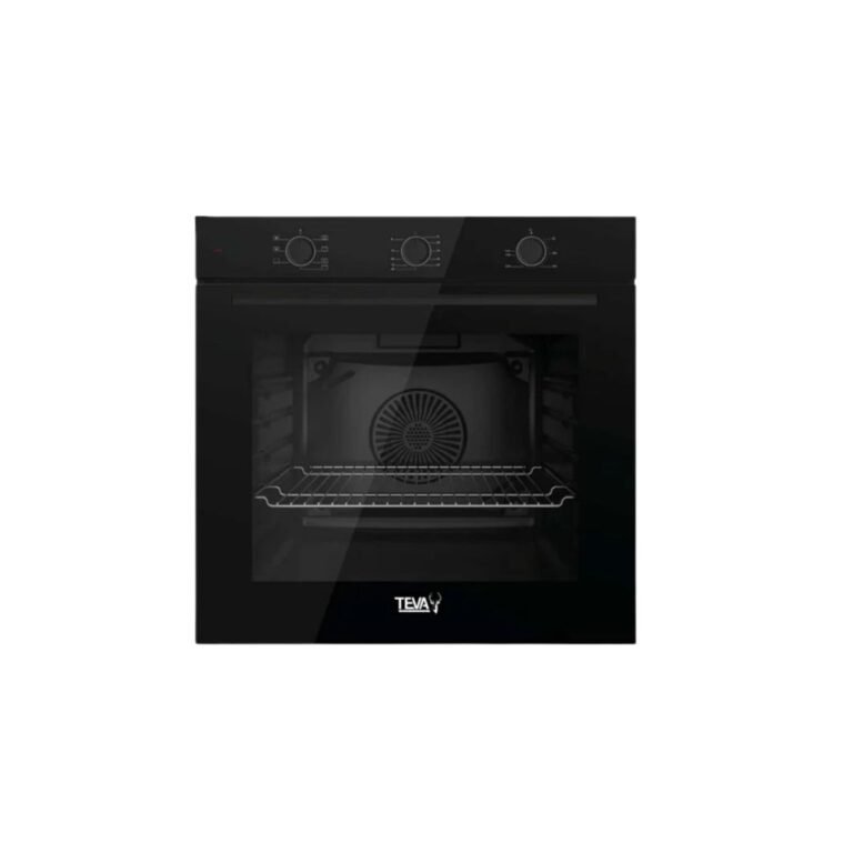 تيفا فرن غاز بلت ان 60 سم 82 لتر اسود QGSTL 75MT CS