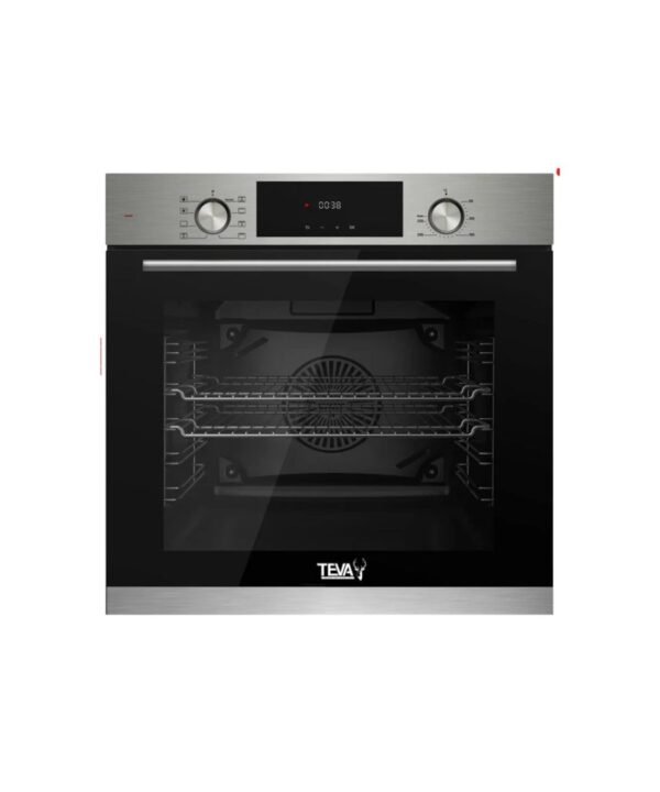 تيفا فرن غاز بلت ان 60 سم 82 لتر ديجيتال استانلس QGSTL75T2 CPR
