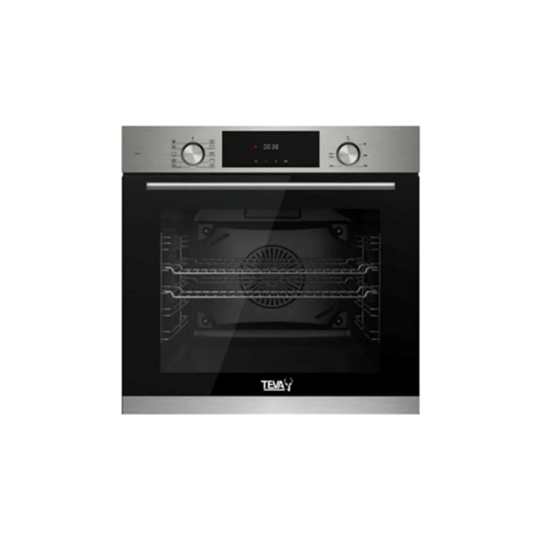 تيفا فرن غاز بلت ان 60 سم 82 لتر ديجيتال استانلس QGSTL 75T2 MI