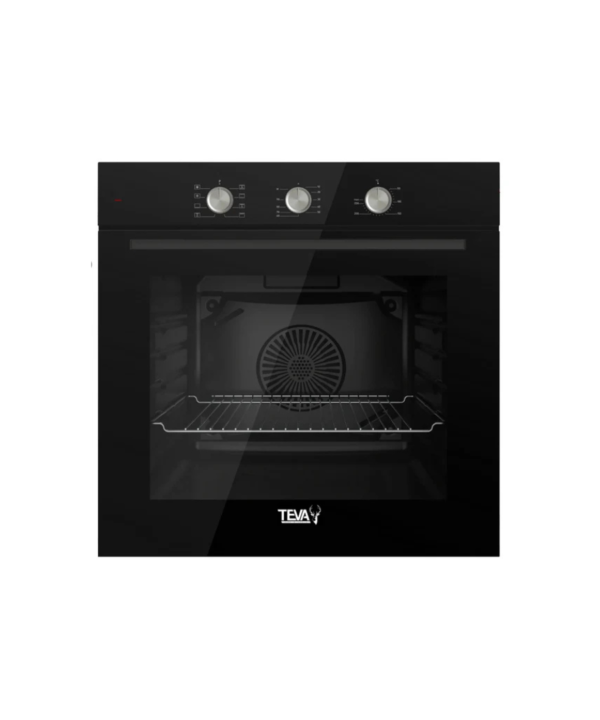 تيفا فرن غاز بلت ان 60 سم 72 لتر اسود NBGF BL MT