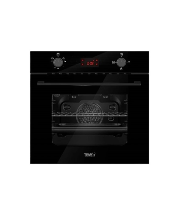 تيفا فرن غاز بلت ان 60 سم 72 لتر ديجيتال اسود NBGF BDT
