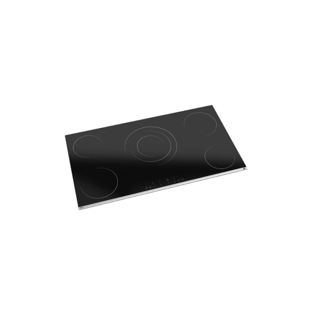 بيورتي مسطح كهرباء بلت ان 90 سم 5 عين فيتروسيراميك اسود hpree-v9050