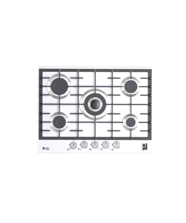 بيورتي مسطح غاز بلت ان 70 سم 5 شعلة استانلس HPT713S