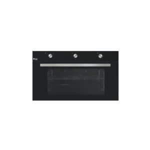 بيورتي فرن غاز بلت ان 90 سم 105 لتر بشواية غاز اسود KPT907GGD GBL