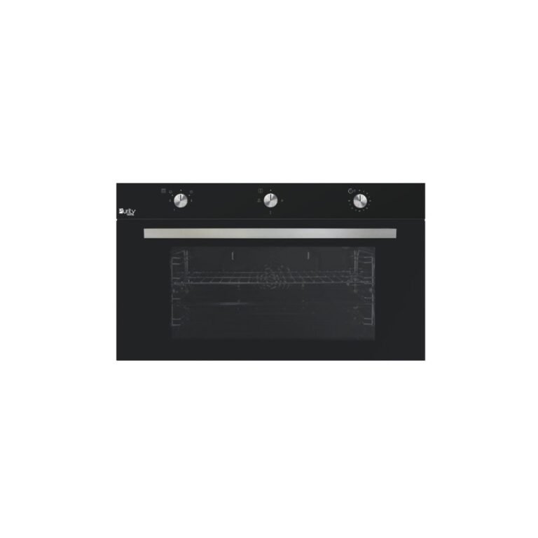 بيورتي فرن غاز بلت ان 90 سم 105 لتر بشواية غاز اسود KPT907GGD GBL