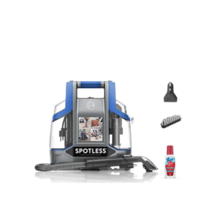 مكنسة غسيل السجاد هوفر سبوتليس سبوت ، ببدون كيس ، رمادي وازرق - CDCW - CSME