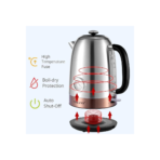 ⁦غلاية مياة كهربائية 1.7 لتر 2200 وات استانلس SK-1031⁩ - الصورة ⁦6⁩