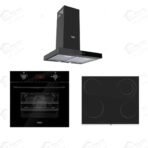 طقم بلت إن تيفا شفاط 60 سم حرف T قوة الشفط 850 م3/ س ديجيتال اسود CTW 37-HTC-BLACK تيفا مسطح كهرباء بلت ان 60 سم 4 مناطق للطهي أسود MS263 تيفا فرن غاز بلت ان 60 سم 72 لتر ديجيتال اسود NBGF BDT