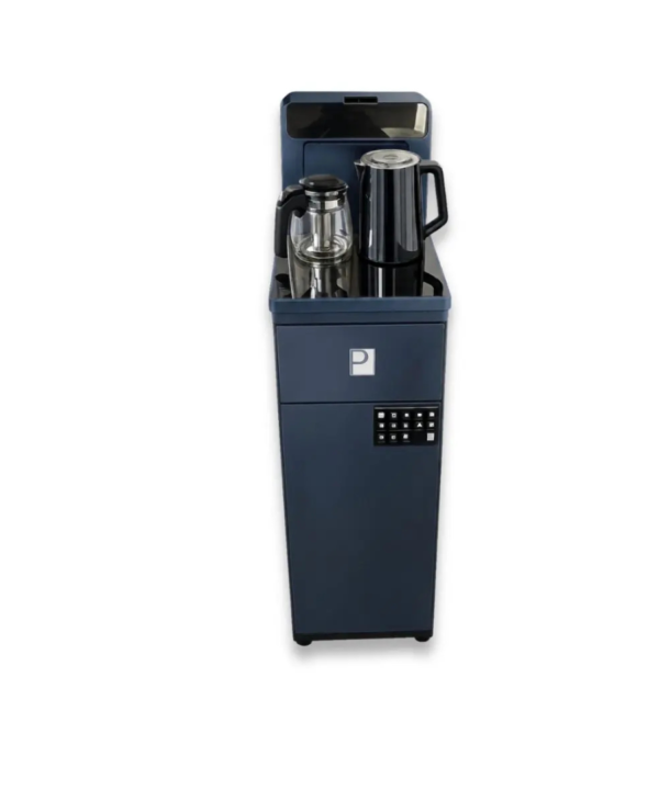 بيورتي موزع مياه سمارت ديجيتال مع ماكينة تحضير شاي أزرق PFK68BLU