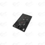 بيورتي مسطح كهرباء بلت إن مقاس 30 سم مزود بـ 2 عين كهربائية (Hot Plates) بتصميم أنيق من الاستانلس ستيل باللون الأسود HPT302BLE