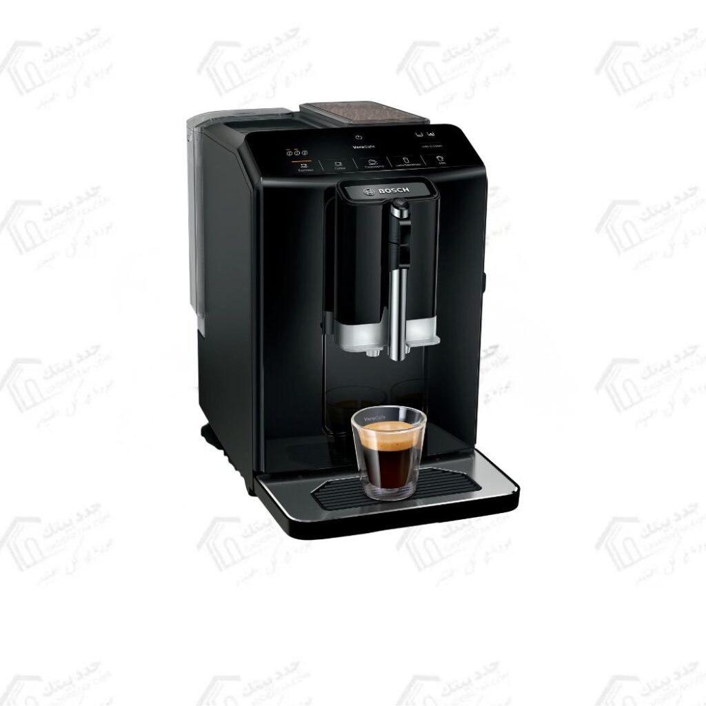 ماكينة قهوة بوش VeroCafe Serie 2 TIE20119 بتصميم أنيق باللون الأسود Piano Black