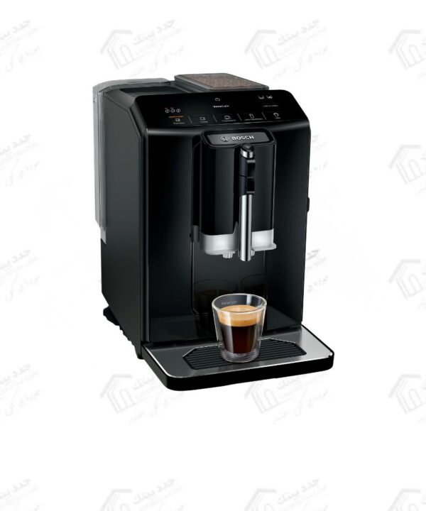 ماكينة قهوة بوش VeroCafe Serie 2 TIE20119 بتصميم أنيق باللون الأسود Piano Black