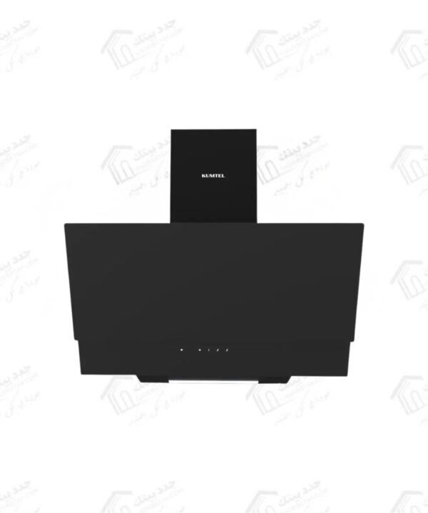 كومتيل شفاط ديكورى 60 سم قوة الشفط 650 م3/س بتصميم فاخر من الزجاج الكريستال الأسود DA6-835-BL-Magic Glass