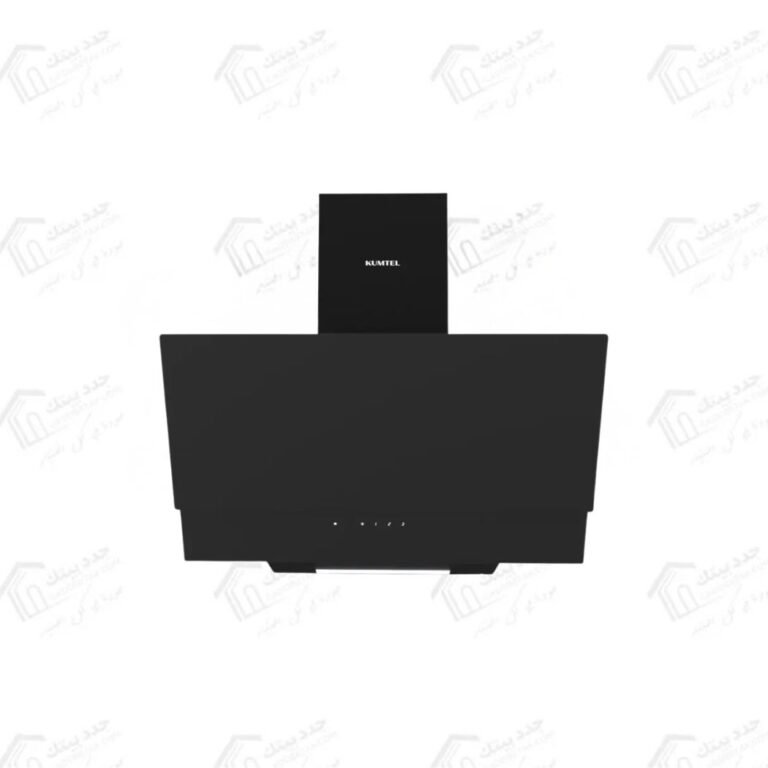 كومتيل شفاط ديكورى 60 سم قوة الشفط 650 م3/س بتصميم فاخر من الزجاج الكريستال الأسود DA6-835-BL-Magic Glass