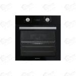 كومتيل فرن كهرباء بلت إن مقاس 60 سم 60 لتر بتصميم فاخر من الزجاج الأسود B66-SF3-Black Glass