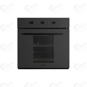 كومتيل فرن كهرباء بلت إن كومتيل مقاس 60 سم 60 لتر بتصميم فاخر من Magic Black Glass الزجاج الأسود العاكس B66-SF2-Magic Glass