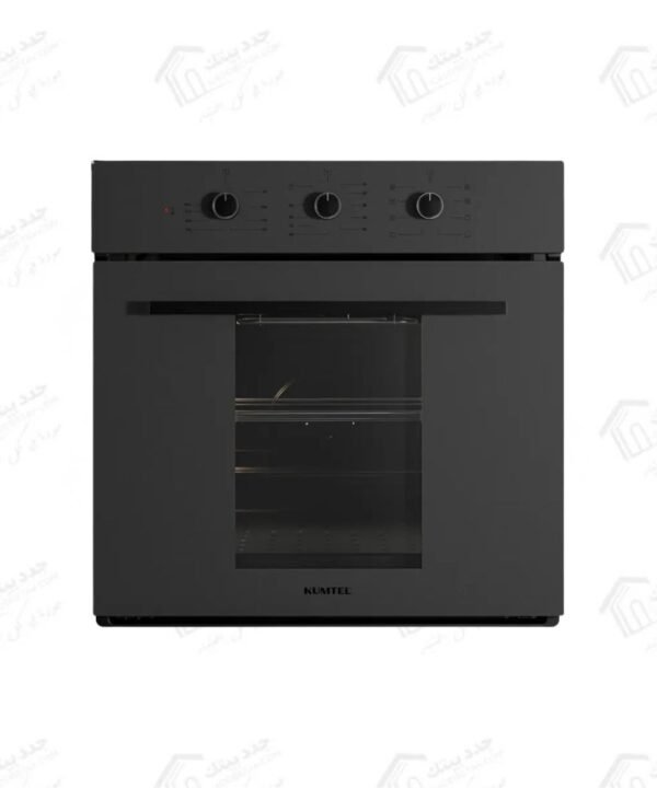 كومتيل فرن كهرباء بلت إن كومتيل مقاس 60 سم 60 لتر بتصميم فاخر من Magic Black Glass الزجاج الأسود العاكس B66-SF2-Magic Glass