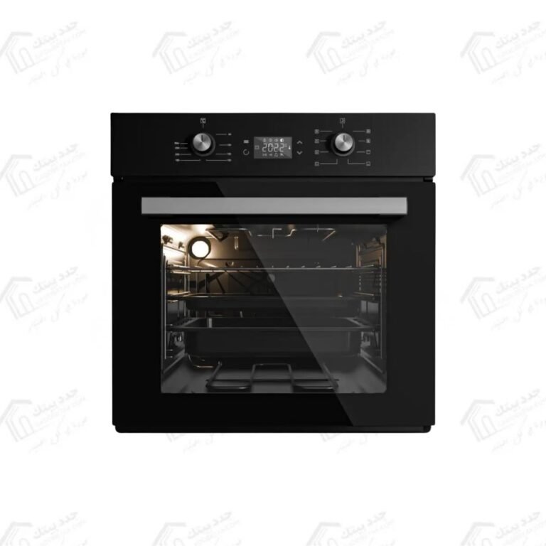 كومتيل فرن كهرباء بلت إن مقاس 60 سم 60 لتر بتصميم فاخر من زجاج Anthracite باللون الاسود B66-SF2 Anthracite Glass