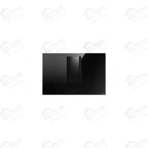 اليكا مسطح طهي بلت إن بالحث (Induction Hob) 83 سم مع شفاط مدمج بتصميم إيطالي فاخر من الزجاج الأسود NikolaTesla Alpha