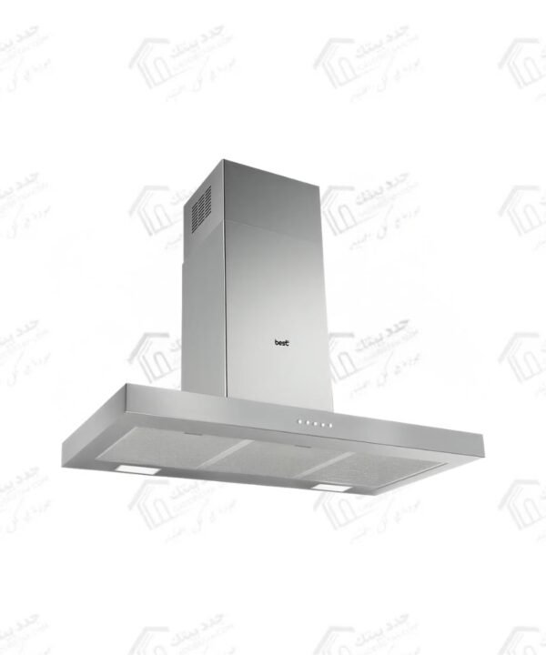 بيست اير شفاط 90 سم حرف T قوة الشفط 1000 م3/س بتصميم فاخر باللون الأستانلس TPRO 90CM INOX