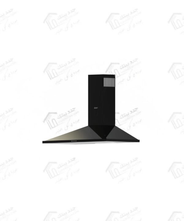 كويست شفاط هرمي 90 سم قوة الشفط 1000 م3/س بتصميم فاخر من الاستانلس ستيل الاسود Era Plus BL 90 CM