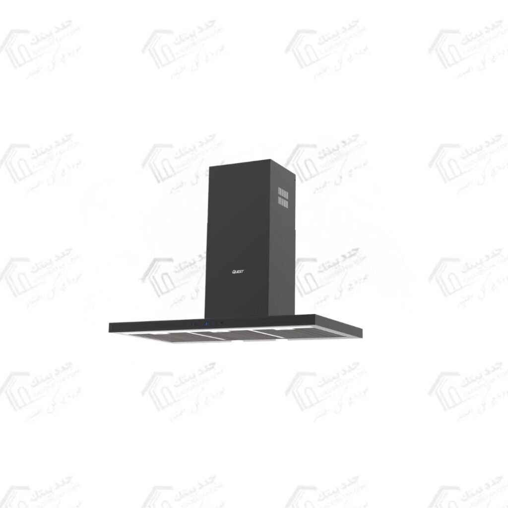 كويست شفاط 90 سم ديجيتال حرف T قوة الشفط 1000 م 3/ س بتصميم T-Shape أنيق باللون الأسود Tesla BL 90 CM