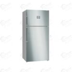 بوش ثلاجة وفريزر KDN86AI3E9 سعة 687 لتر بتقنية Total No Frost وVitaFresh من سلسلة Series 6 بتصميم قائم بذاته مع فريزر علوي، وتشطيب ستانلس ستيل مقاوم لبصمات الأصابع KDN86AI3E9