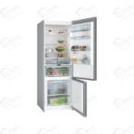 ⁦بوش ثلاجة وفريزر سعة 508 لتر بتقنية Total No Frost وVitaFresh مزودة بخاصية Super Cooling لتسريع عملية تبريد اسود KGN56LB3E9⁩ - الصورة ⁦8⁩
