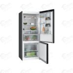 بوش ثلاجة وفريزر سعة 526 لتر بتقنية NoFrost وVitaFresh XXL من سلسلة Series 6 بتصميم قائم بذاته مع فريزر سفلي وتشطيب Dark Inox أسود KGN76CXEE8 - الصورة 8