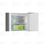 بوش ثلاجة وفريزر سعة 526 لتر بتقنية NoFrost وVitaFresh XXL من سلسلة Series 6 بتصميم قائم بذاته مع فريزر سفلي وتشطيب Dark Inox أسود KGN76CXEE8 - الصورة 6
