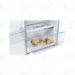 بوش ثلاجة قائمة بذاتها KSV36VL30U سعة 346 لتر بتقنية VitaFresh وVarioInverter من سلسلة Series 4 بتصميم قائم بذاته، بدون جزء فريزر، وتشطيب أنيق بمظهر الستانلس ستيل - الصورة 7