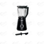 بوش خلاط VitaPower MMB6172B قدرة 1200 وات وسعة 1.5 لتر من سلسلة Series 4 VitaPower بتصميم أنيق باللون الأسود