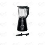 بوش خلاط VitaPower MMB6172B قدرة 1200 وات وسعة 1.5 لتر من سلسلة Series 4 VitaPower بتصميم أنيق باللون الأسود