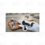 ⁦بوش هاند بلندر ErgoMaster MSM4W420 قدرة 800 وات مع Dynamic Speed Control من سلسلة ErgoMaster Series 4 بتصميم عملي وأنيق باللون الأبيض⁩ - الصورة ⁦3⁩