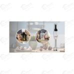 ⁦بوش هاند بلندر ErgoMaster MSM4W420 قدرة 800 وات مع Dynamic Speed Control من سلسلة ErgoMaster Series 4 بتصميم عملي وأنيق باللون الأبيض⁩ - الصورة ⁦2⁩